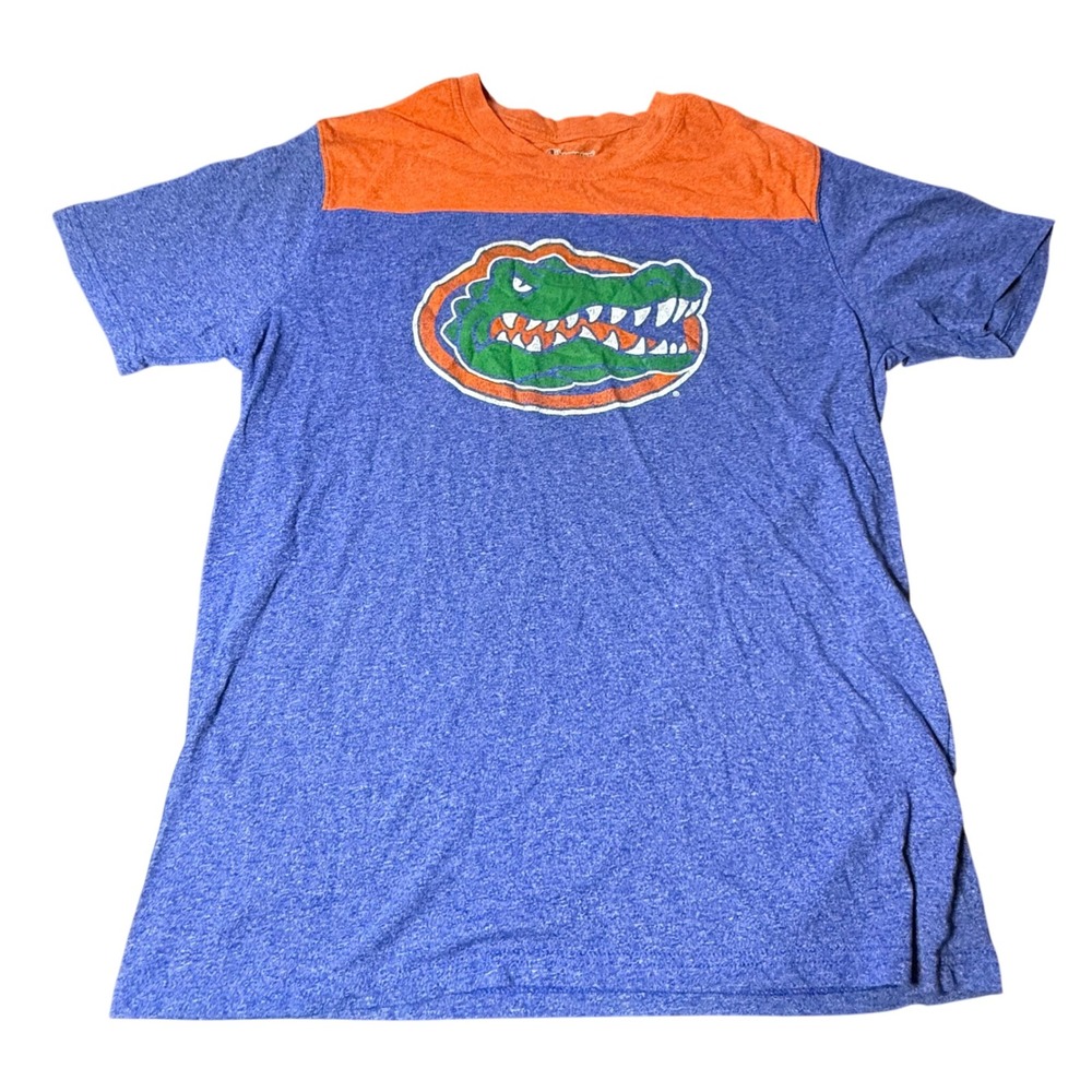 Champion Florida Gators T-Shirt Graphic‎ Print Crew Neck Short Sleeve L - Picture 1 of 4